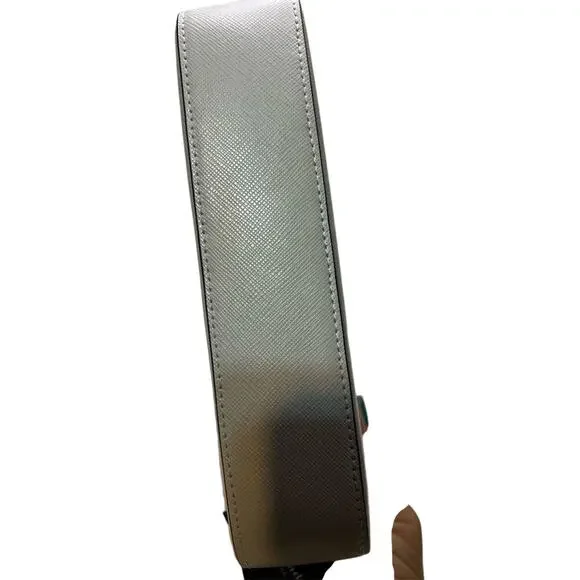 Kate Spade Sadie Envelope Crossbody Platinum Saffiano Leather Chic Minimalist - Picture 8 of 11